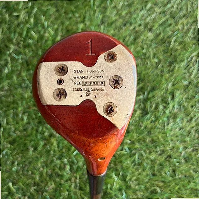 Stan Thompson Persimmon 1 Wood Beverly Hills Driver Regular Flex Right 44"