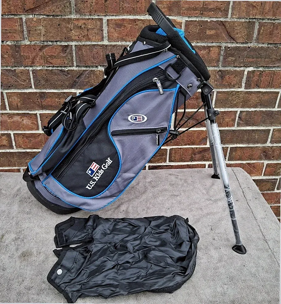 Stand Golf Bag With Rain Cover For US Kids Golf Youth UL48 Junior Golf Clubs