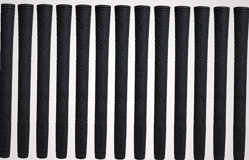 Star Grip STX Xtreme Golf Club Grips Set Reduced Taper BLACK - Choose Size/Pack