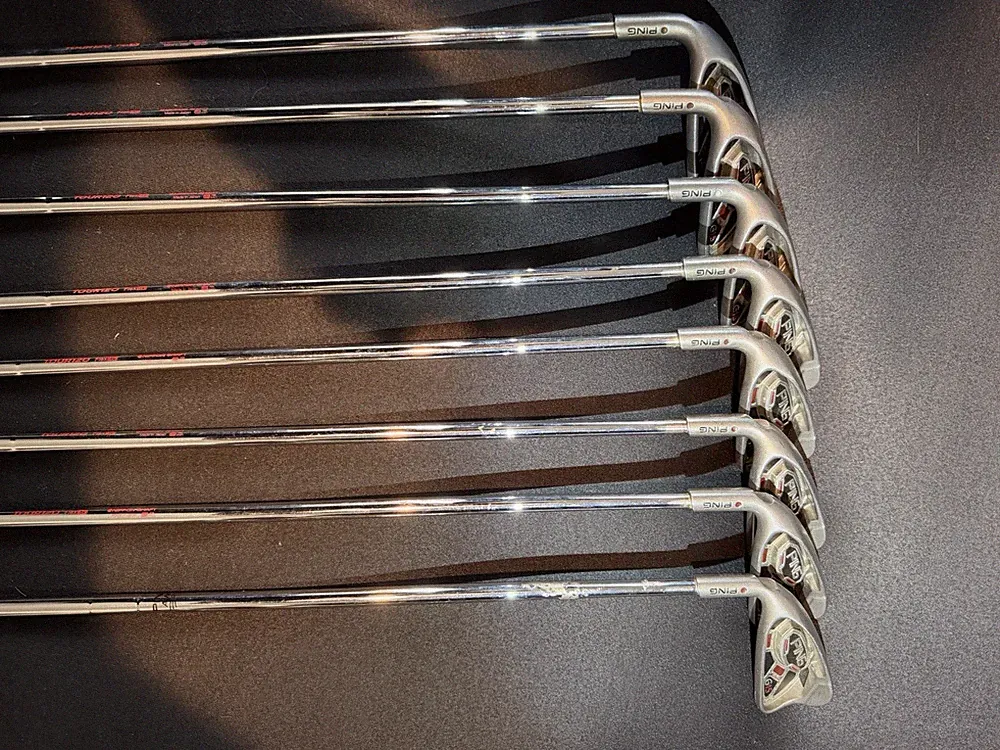 Starter Set-Ping G15 Iron Set 3-PW, Modus Tour120 Stiff Steel Shafts Golf Pride