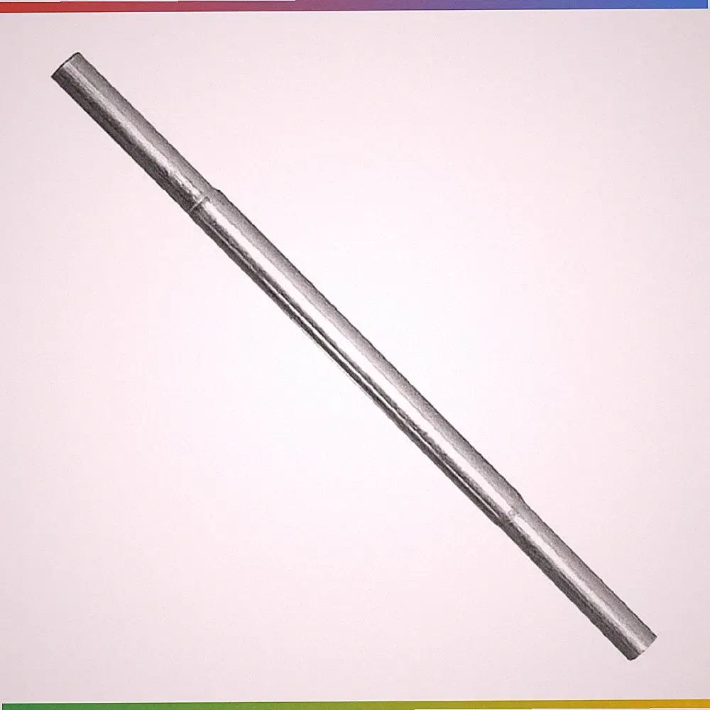 Steel Golf Club Shaft Extender 0.600 Inch Silver Butt End Extension
