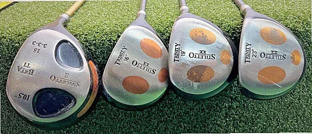 Stiletto II Beta Titanium Wood Set D,3,5,7 Woods / Stiff Graphite / sa5993