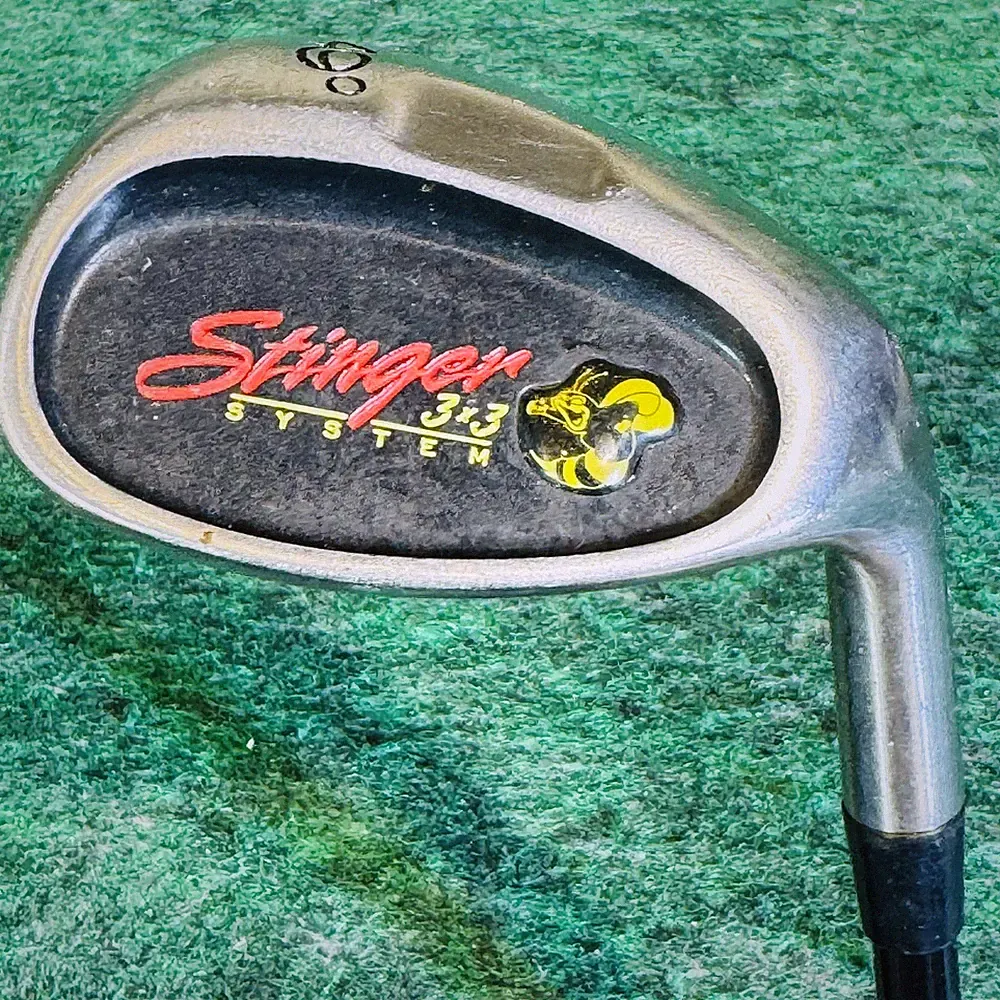 Stinger System 3-3 49° Gap Wedge Mens RH 35.5 In Graphite Silver Golf Club