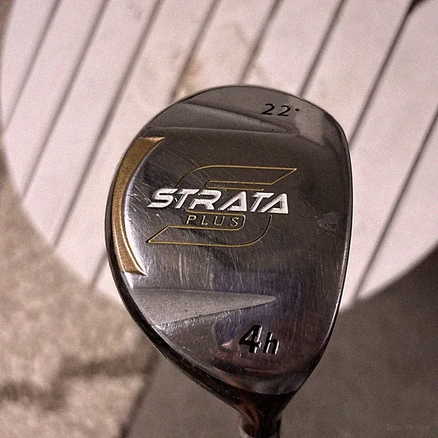Strata Plus 4h Right Handed 22° Golf Club Steel Shaft 38.5 Inches