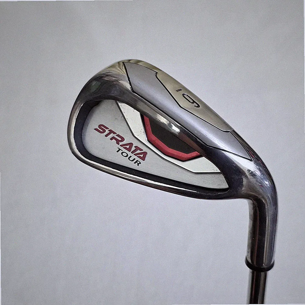 Strata Tour 6 Iron RH Steel Shaft Stiff Flex Cavity Back Golf Club