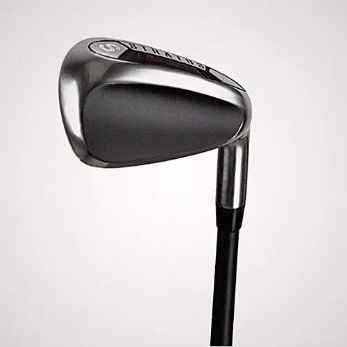 Stratos Hybrid-Iron Men’s Golf Club Set Shafted Sand Wedge Stiff Graphite Right