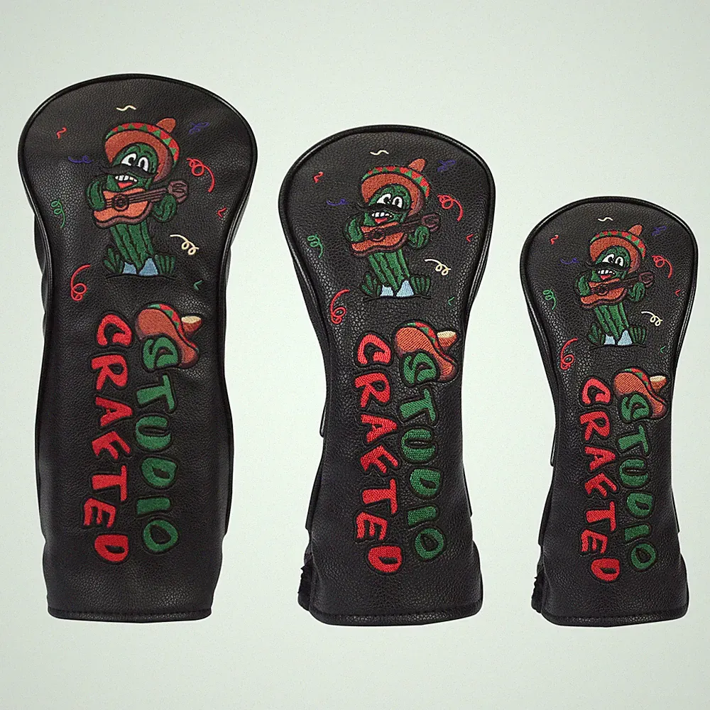 Studio Crafted Cinco De Mayo Sombrero Golf Driver Fairway Woods Hybrid Covers