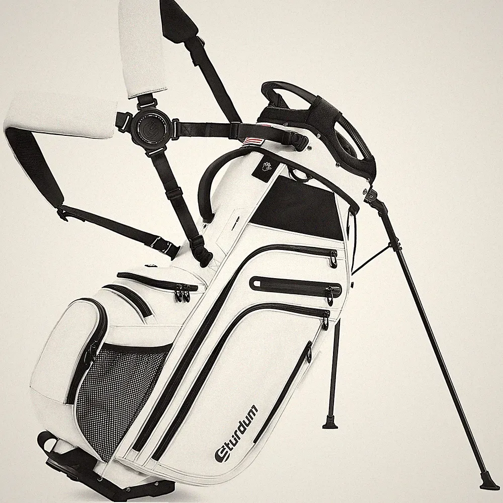 Sturdum 14-Way Golf Stand Bag 900D Oxford Full-Length Dividers Reinforced Base