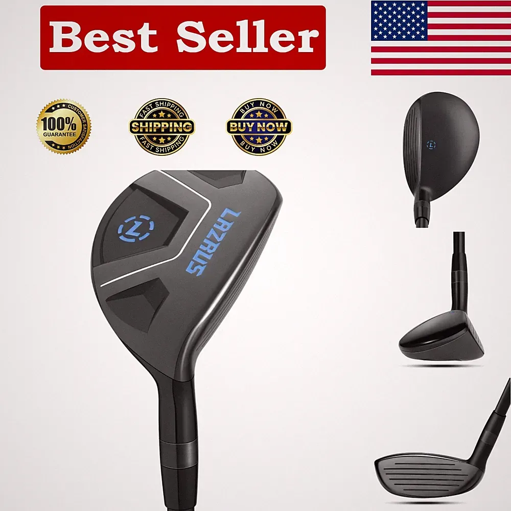 Stylish Hybrid Golf Clubs for Men - Lightweight Graphite, Regular Flex Options
