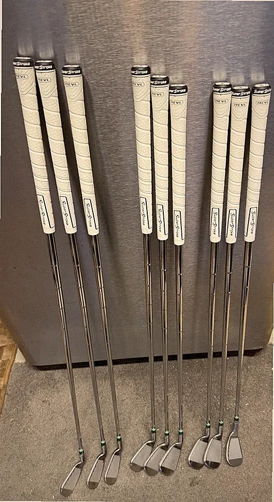 Sub70 Golf Iron Set 699 V3 RH 4-AW Plus 52* Wedge. Game Improvement Irons. Stiff
