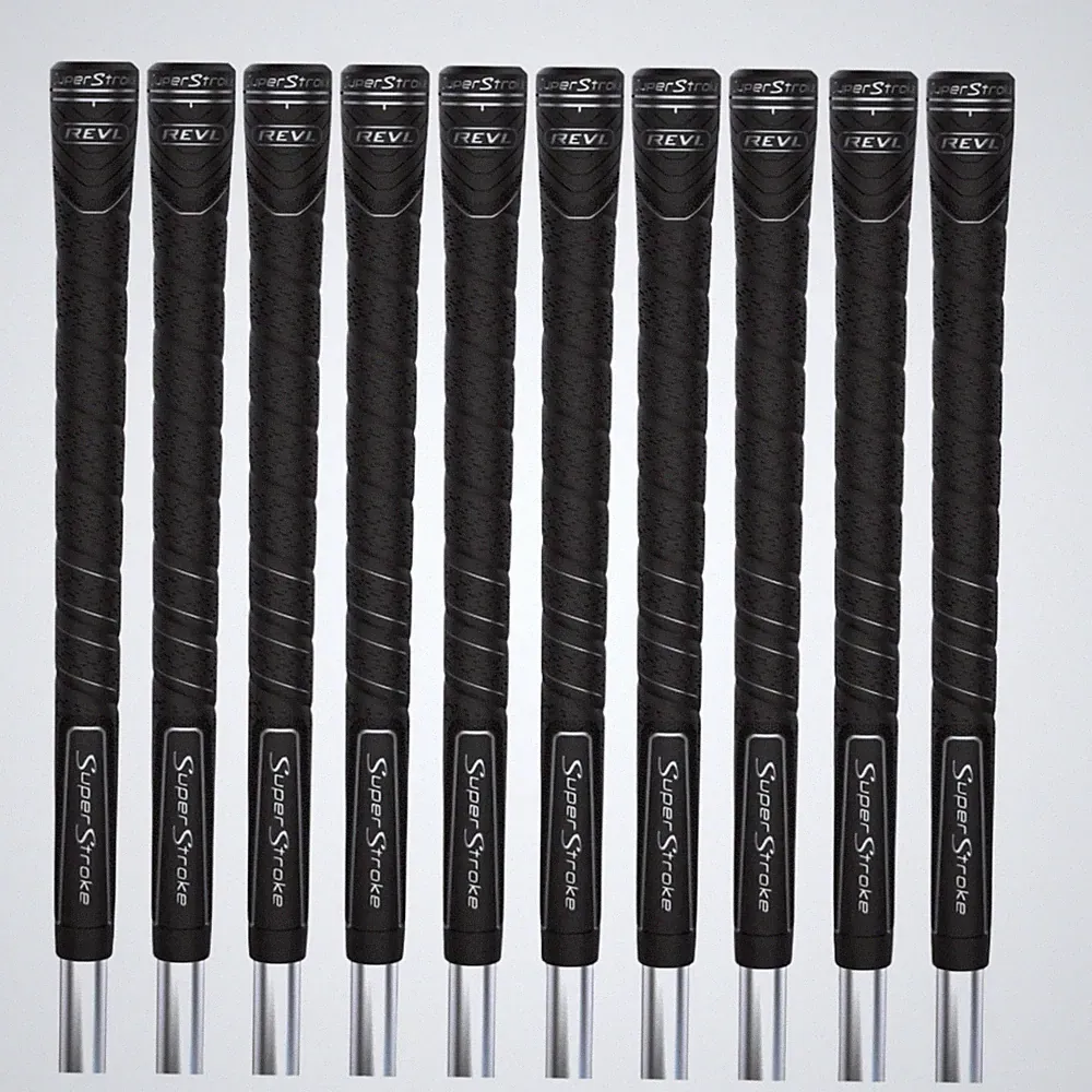 SuperStroke REVL Comfort Golf Club Grips Black Genesis Wrap New