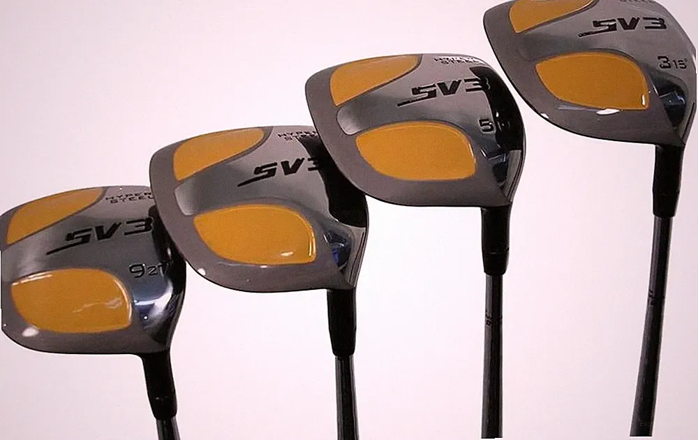 SV3 Yellow Square Fairway Wood Set