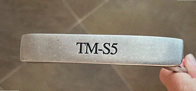TAD MOORE MAXFLI TM-S5 PUTTER 35.25” - STEEL SHAFT - GOLF PRIDE GRIP RH NOS