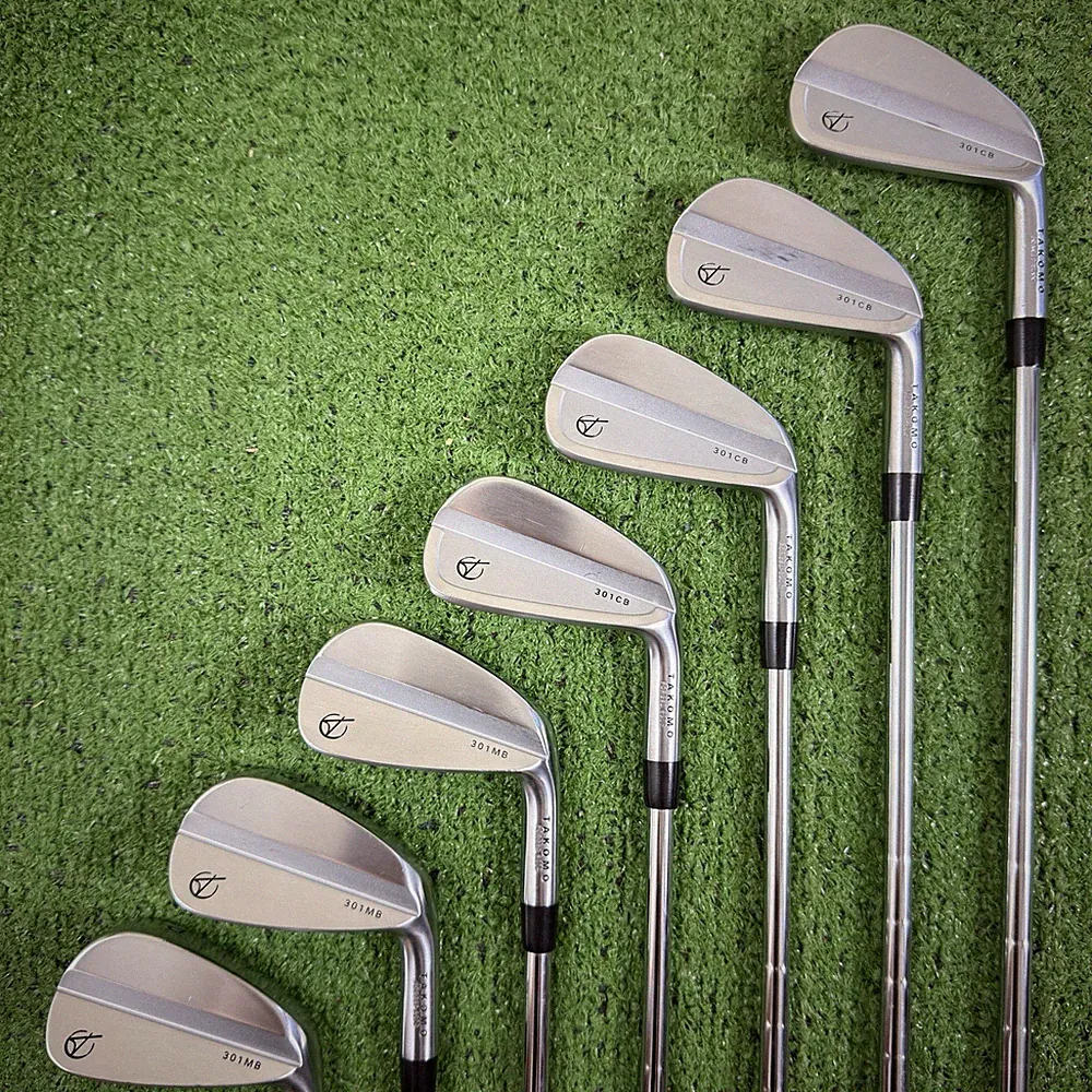Takomo 301 MB CB Combo Iron Set 4-PW KBS Tour 130g Extra Stiff X Flex Steel