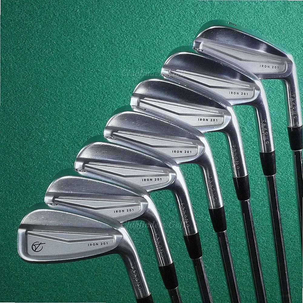 Takomo Golf Iron 201 4-PW Iron Set Nippon Ping AWT 3.0 Steel Extra Stiff