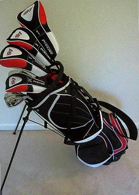 Tall Mens Golf Set Driver, Woods, Hybrid, Iron,s Putter Custom Fit +1" Stiff
