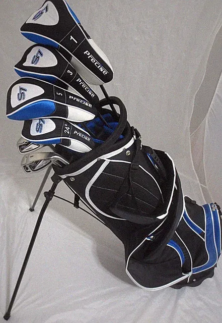 Tall Mens Golf Set Driver, Woods, Hybrid, Irons SW Taylor +1" Made Reg Flex