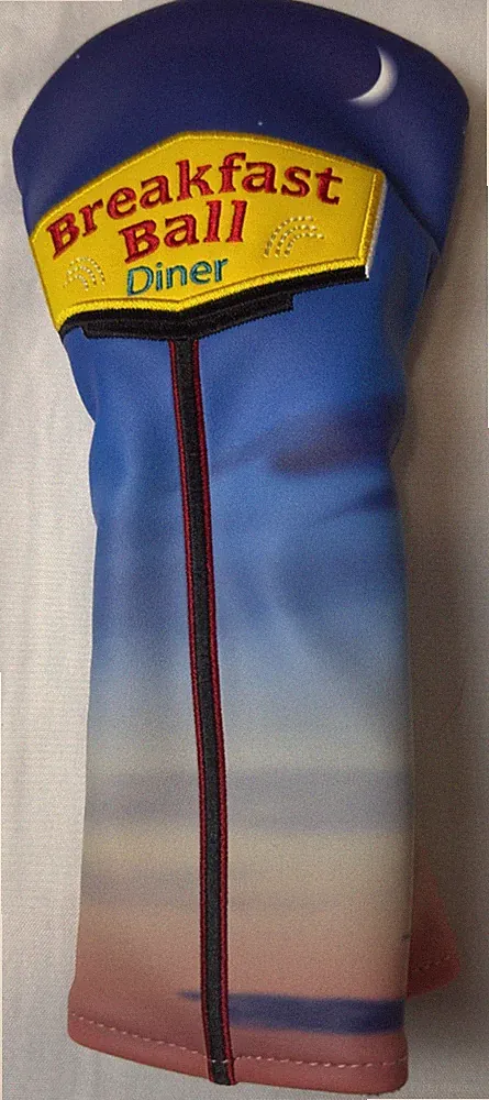 Tall Pines Golf Breakfast Ball Diner Fairway Wood Headcover - NEW