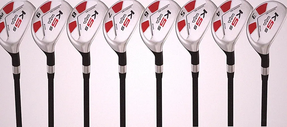 Tall Senior Men's Majek Golf +2" Longer Than Std, Hybrid Set (3-PW) Senior Flex