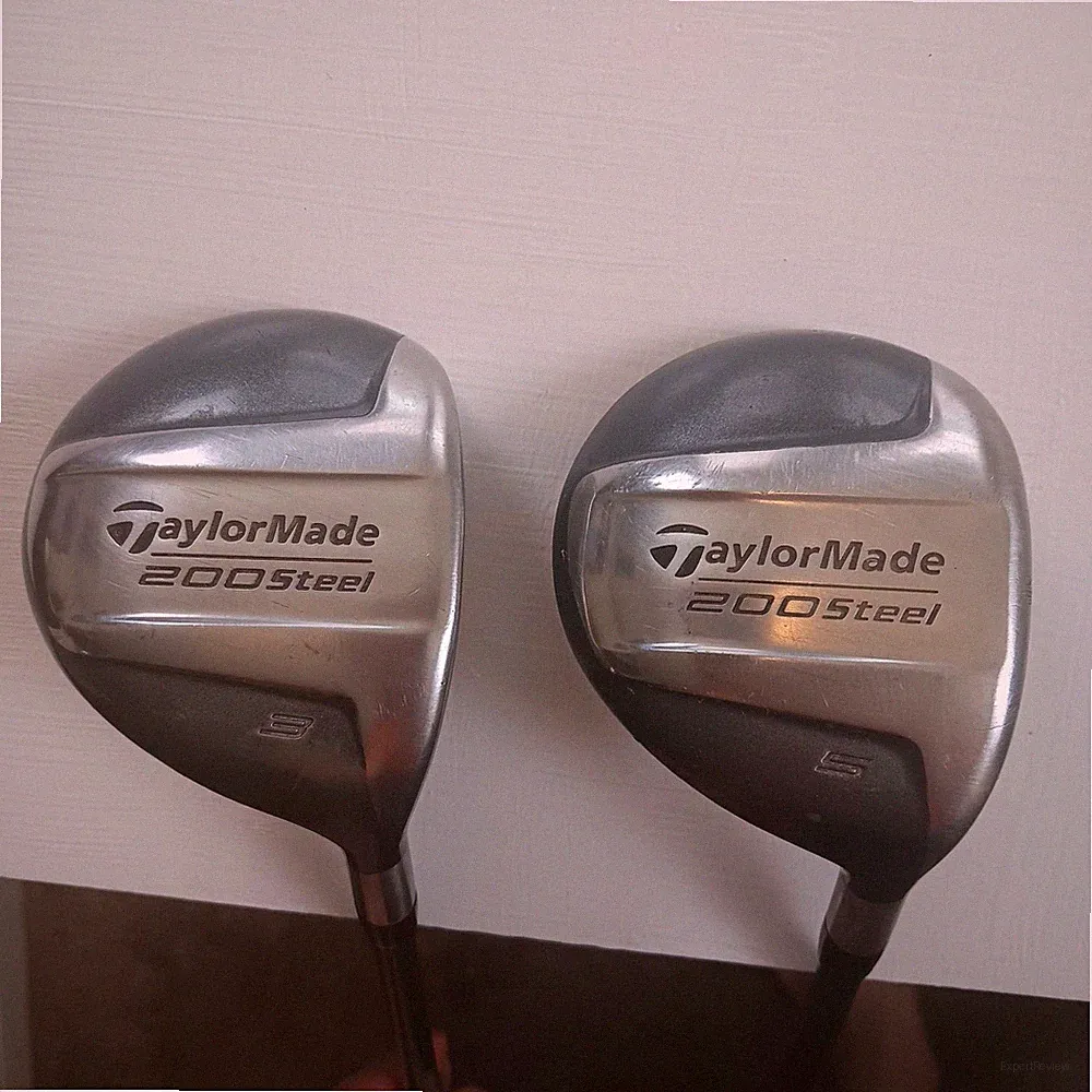 Taylor Made 200 Steel 5 & 3 Fairway Woods Lite R-80 Regular Graphite Men's RH