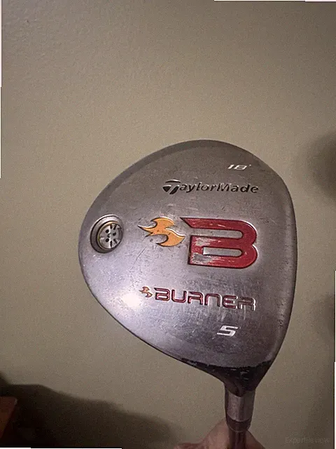Taylor Made Burner 18 Loft W/ 5 Degree Wood Reax 49 gram Graphite Regular Flex