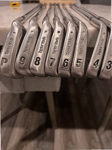 Taylor Made ICW 11, RH Iron Set. 3,4,5,6,7,8,9 And PW. Grips Are In Good Shape.