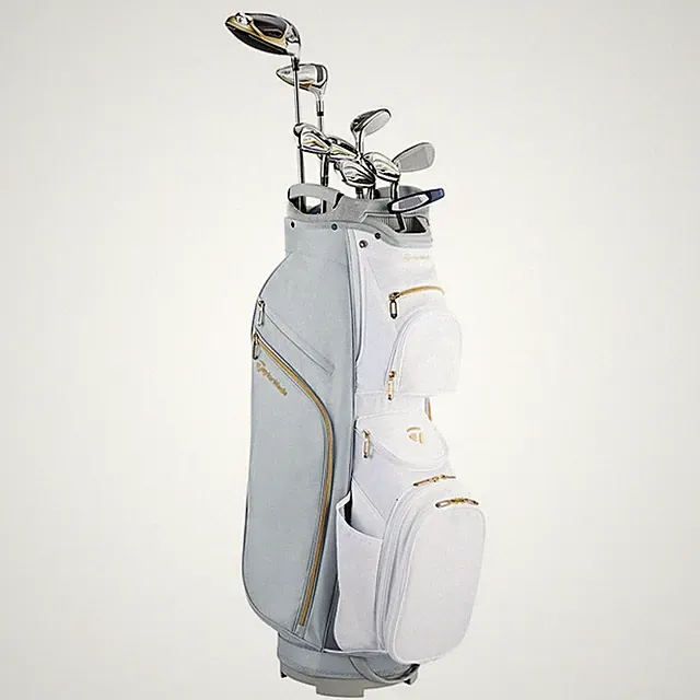 Taylor Made Kalea Gold Complete Set (Grey/White, Ladies, 10pc, Cart Bag)