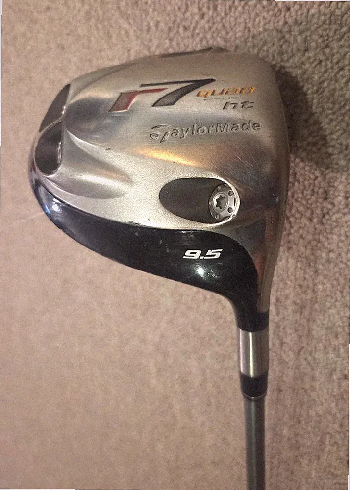 TAYLOR MADE r7 Quad HT 9.5 Driver Graphite S- Flex Right Handed M.A.S.2 Shaft