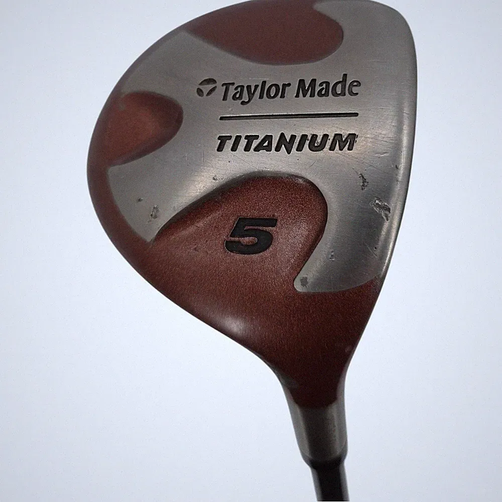 Taylor Made Titanium 5 Fairway Wood Golf Club RH Graphite Bubble Shaft 43 in