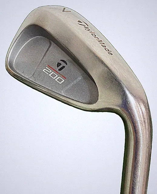 TaylorMade 200 7 Iron RH Men's R-80 Regular Steel 37" Stock Grip Nice Condition