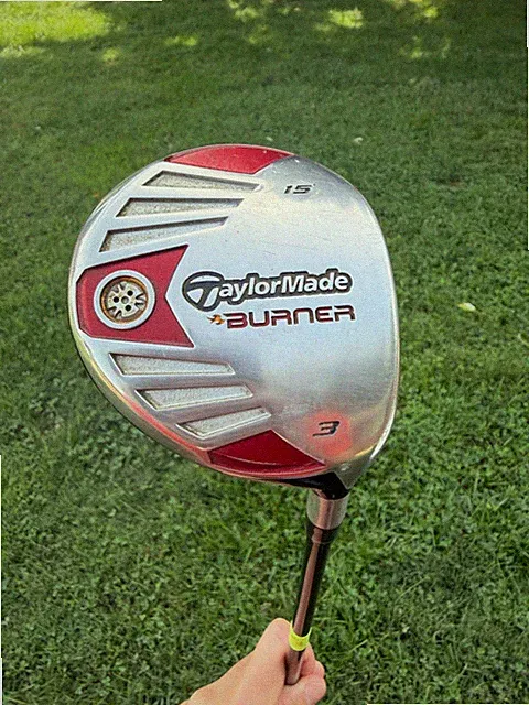 TaylorMade 2007 Burner Steel 3-Wood 15° Reax 50 Regular Flex 42.75"