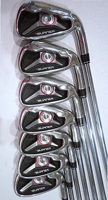 TaylorMade 2009 Burner Iron Set 4 + 6-AW, Superfast 85g Uniflex Steel Shaft Mens