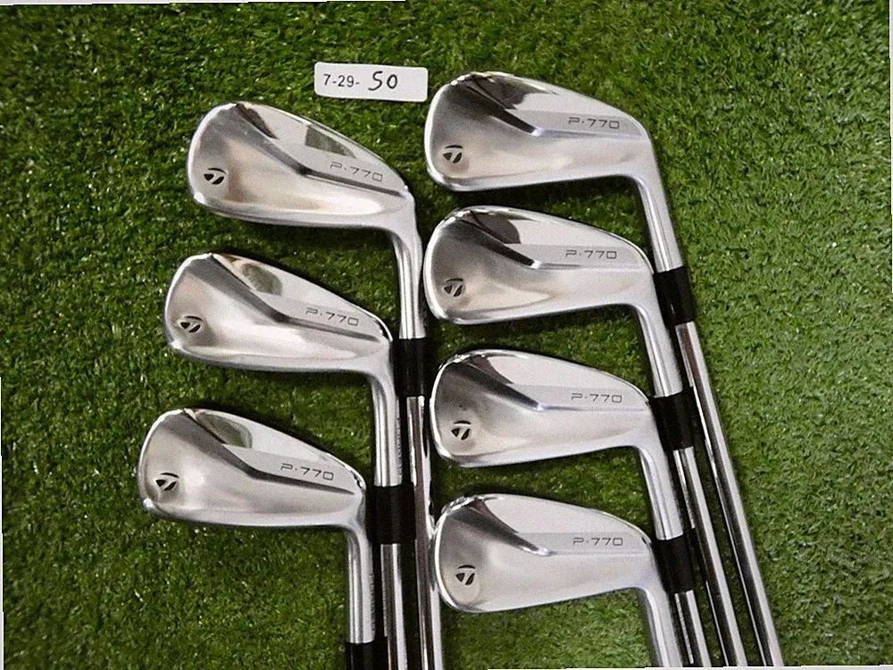 TaylorMade 2020 P770 Forged Irons 4-P KBS Tour 120 Stiff Steel Mint