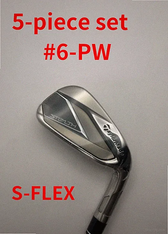 TaylorMade 2022 STEALTH iron sets 6-Pw 5p RH TENSEI RD TM60 Stiff carbon shaft