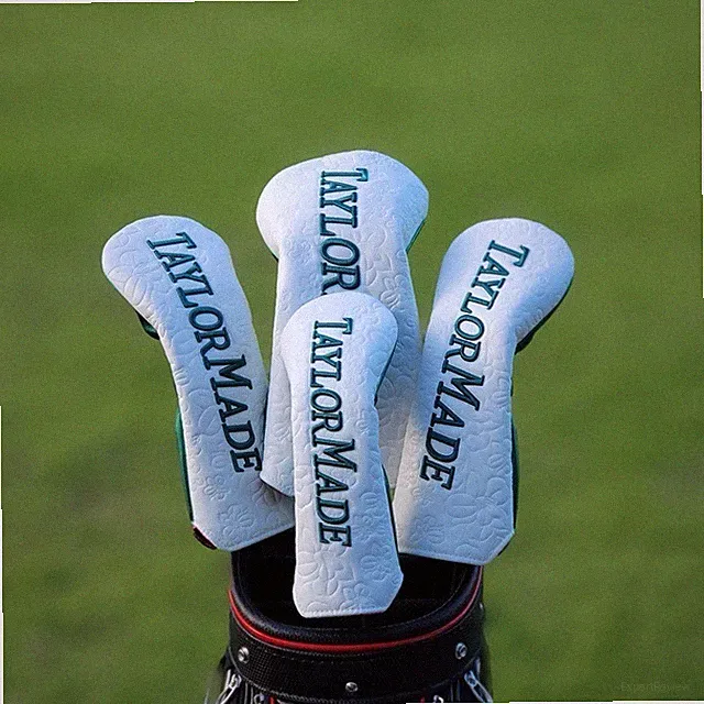 Taylormade 2023 Season Opener Leather Headcover Driver, Fairway Wood, Hybrid