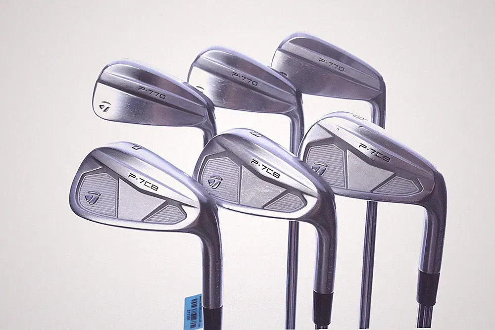 TaylorMade 2024 P770/P7CB Combo Iron Set 5-PW RH -0.25 in Stiff Flex 120g