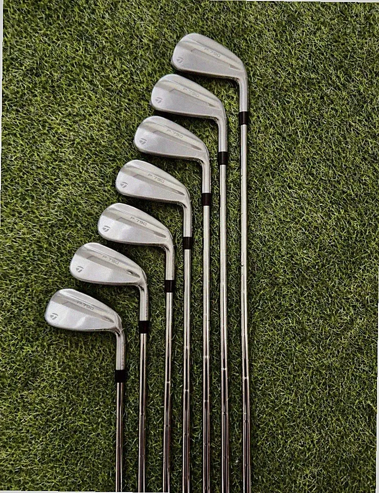 TaylorMade 2025 P790 Right-Handed Golf Iron Set Dynamic Gold S300