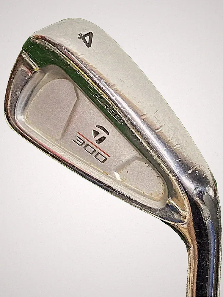 TaylorMade 300 Forged 4 Iron Men's RH Stiff Steel Flex 38" Nice Original Grip