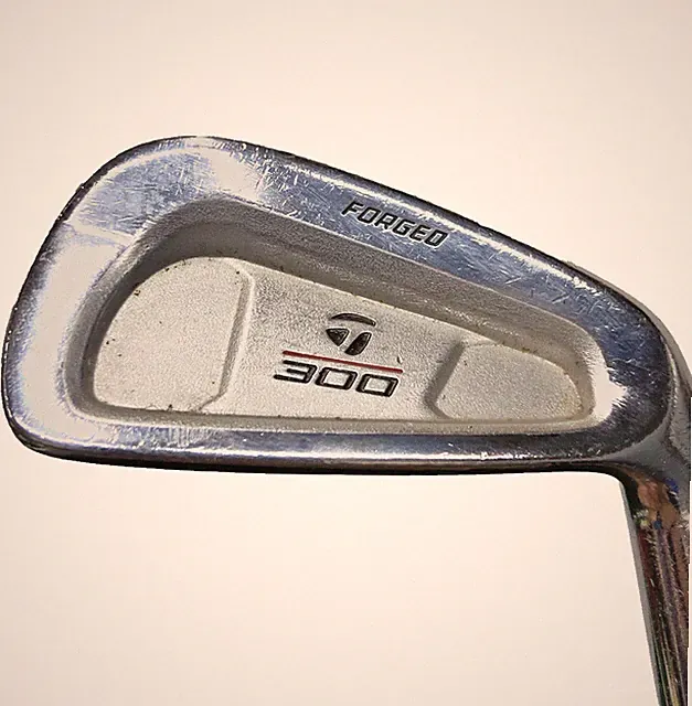 TaylorMade 300 Forged 6 Iron Men's RH Stiff Steel Flex 37" Nice Original Grip