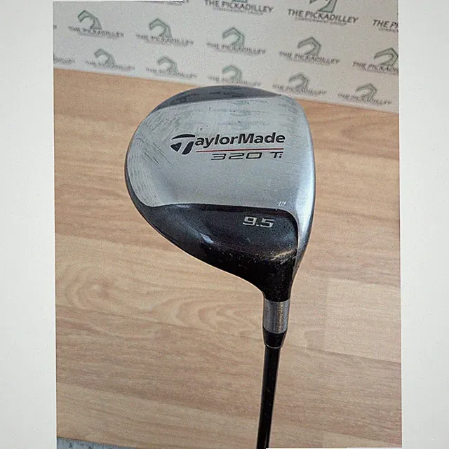 TaylorMade 320 Ti Driver 9.5 Loft Right Hand Lite S-90 Graphite Shaft Jumbo Wrap