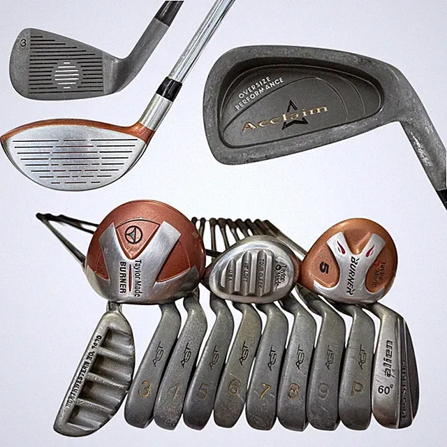 TaylorMade Acclaim Alien Men’s RH Full Golf Club Set Regular Flex Graphite Steel