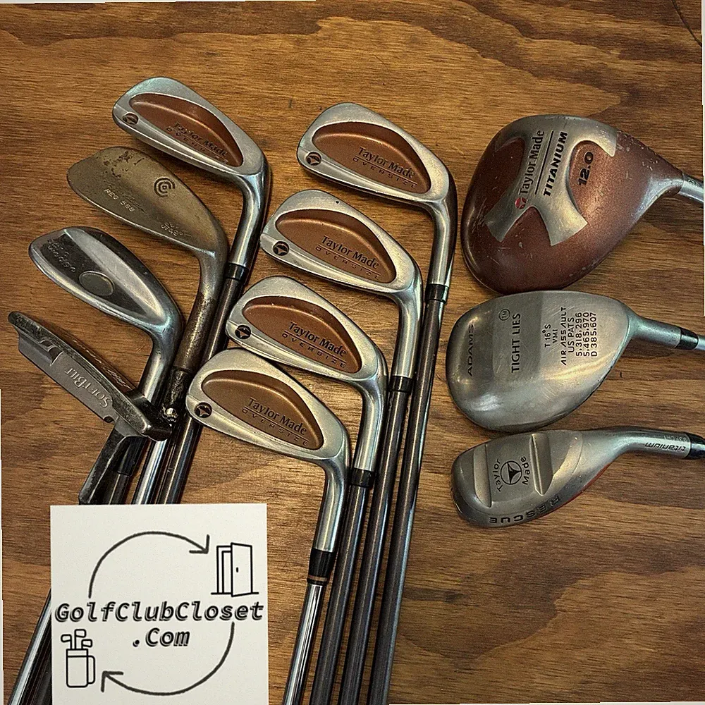 TaylorMade, Adams, Cleveland Complete Golf Club Set / Regular Flex Graphite