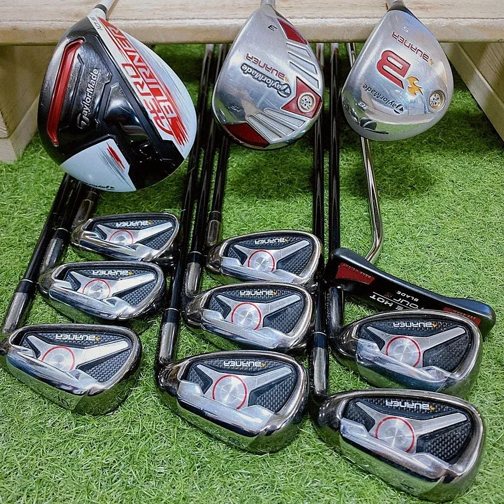 TaylorMade AERO BURNER Odyssey Mens Golf Clubs Set Ready Right 12pc ES5