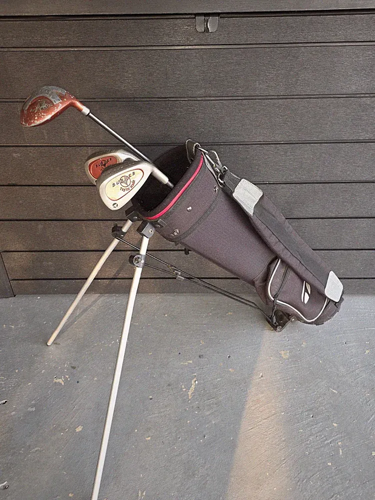 TaylorMade Bubble K-30Burner Kids Golf Clubs Driver&Irons & Bag 1-3 5-6 7-8 9-p