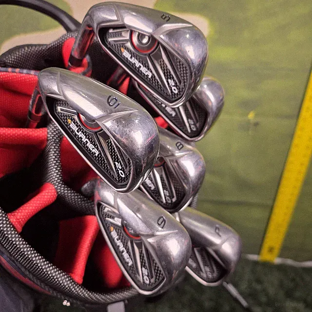 TaylorMade Burner 2.0 Iron Set 5-PW LH Superfast 85 Regular Flex 6pc. Very Nice!