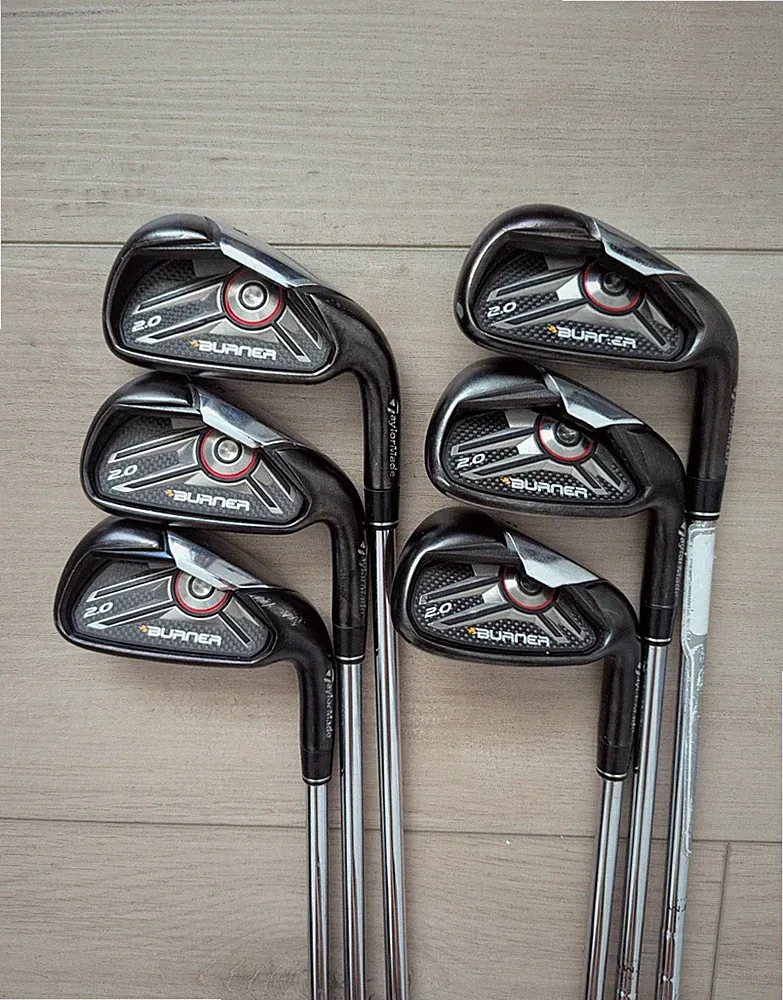 TaylorMade Burner 2.0 Iron Set 6pcs 4-9 S Flex Steel Shaft RH