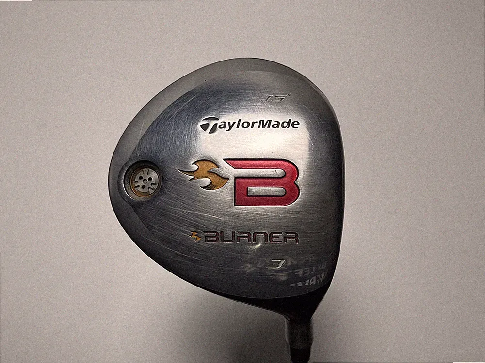 TaylorMade Burner 2008 3 Fairway Wood 15* REAX 49g Stiff Graphite Mens RH