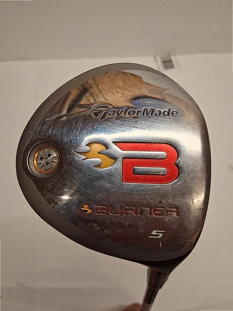 TaylorMade Burner 2008 5 Fairway Wood 18* REAX 49g Regular Graphite Mens RH