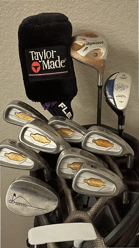 TAYLORMADE Burner/ Dunlop Complete Golf Club Set! (No Bag) RH. 12 Pcs