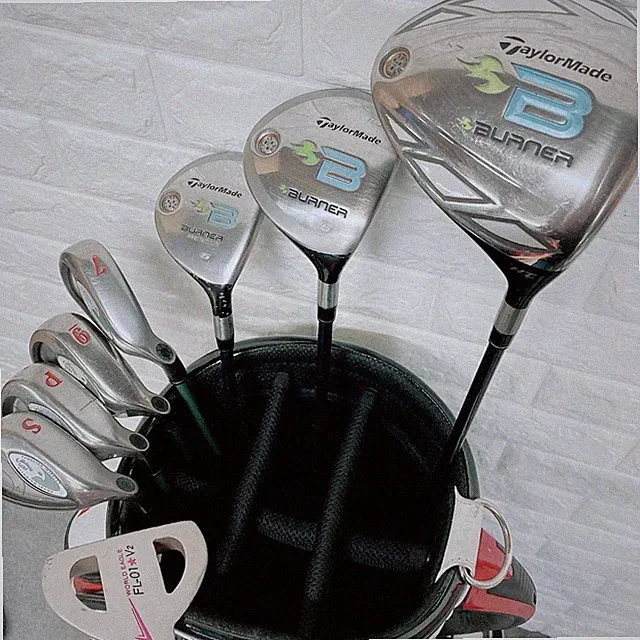 TaylorMade Burner Ladies Golf Club Set 8pcs Lightweight Beginner, L Flex